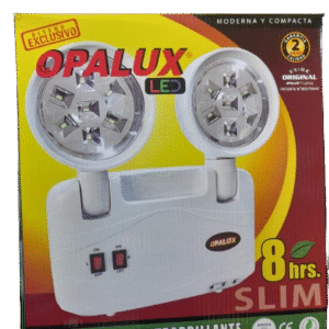 Lámpara de Emergencia Slim Ultrabrillante Opalux