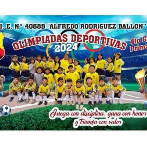 Banner Para Olimpiadas Escolares 2x1 Metro