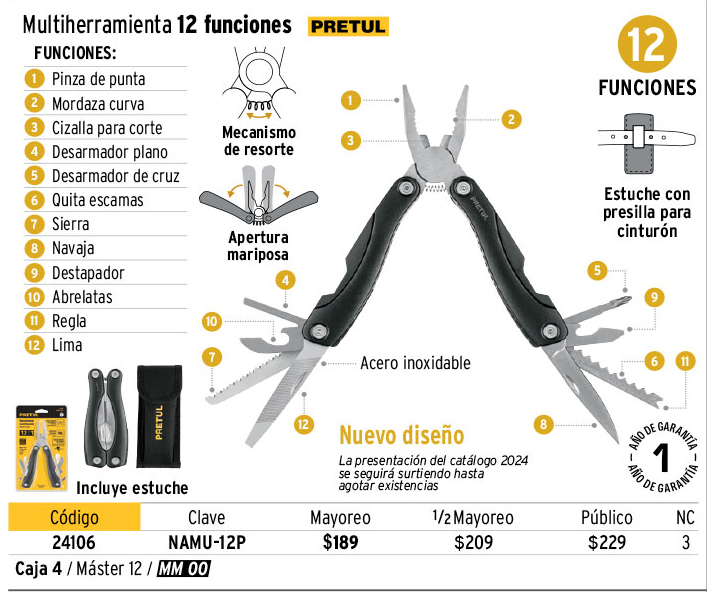 Pretul Herramienta Multifunción - Imagen 2
