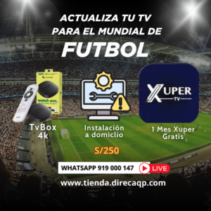 TvBox Watch ONN Google TV 4k + Instalación + 1 Mes Xuper