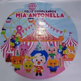 Plim Plim. Pack Banner + figuras decorativas