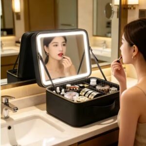 Estuche de Maquillaje con Luces LED